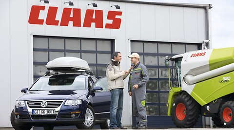 Login for partners - Contact | CLAAS